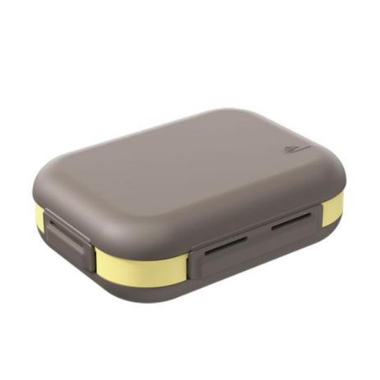 Picture of COZA LUNCHBOX NUTRI WGRAY 20X15X6CM 