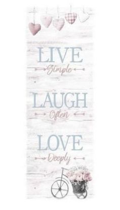Picture of STYLER CANVAS SHABBY3 27X75 ST436 LIVE3