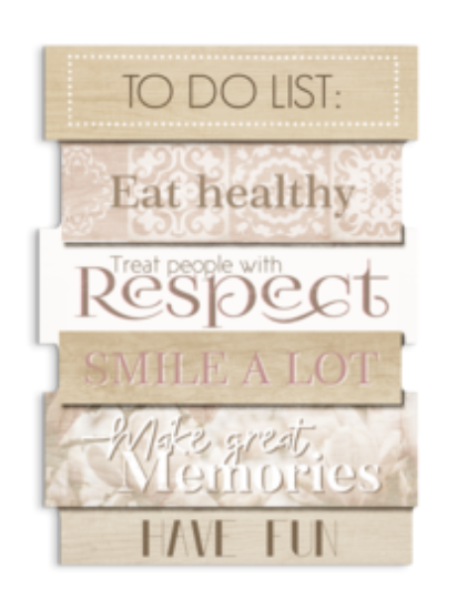 Picture of STYLER SIGNS 40X50 RESPECT SKL/12SZT