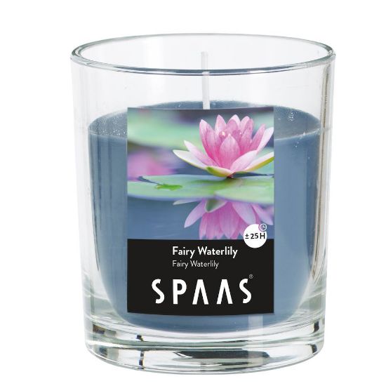 Picture of SPAAS GLASS SC FAIRY WATERLILY 70MM GREY BLUE