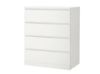 Picture of IKEA MALM LADEKAST M/4LADES WIT 80X100CM