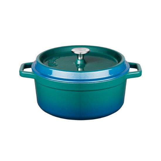 Picture of SOLA BRAADPAN GIETIJZER 20CM BLUE/GREEN