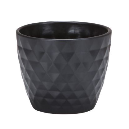Picture of SCHEURICH 832/14 ANTHRACITE COVER POT