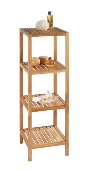 Picture of WENKO HOUSEHOLD AND BATH SHELF WALNUT WOOD