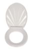 Picture of WENKO DUROPLAST TOILETZITTING MOSSEL EASY CLOSE WIT